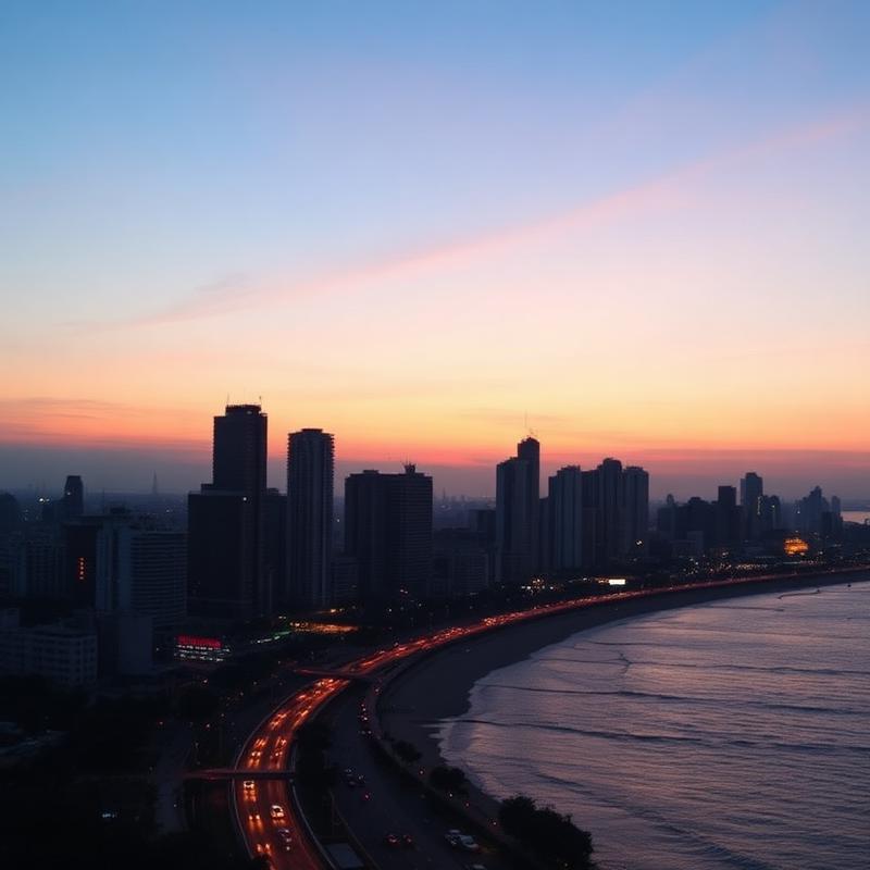 Mumbai skyline