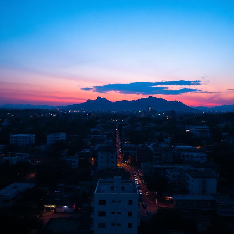 Pune skyline